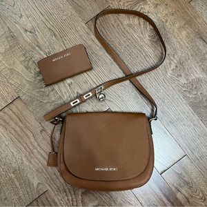 Michael Kors crossbody and wallet